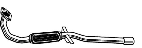 изпускателна тръба 18869