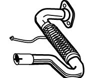 изпускателна тръба 21701