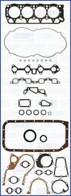 пълен комплект гарнитури, двигател 50096400