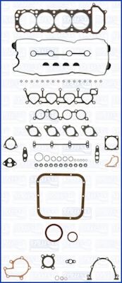 пълен комплект гарнитури, двигател