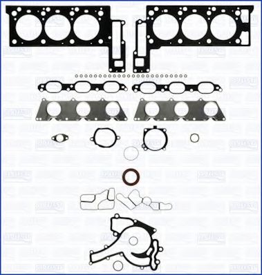 пълен комплект гарнитури, двигател