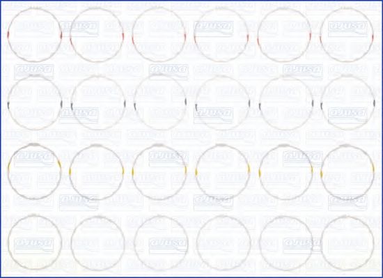 комплект уплътнения, бутална риза 60002000