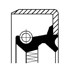 семеринг, главина на колелото 01017573B