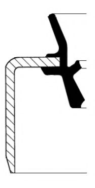 семеринг, главина на колелото 07015468B