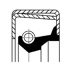 семеринг, диференциал; семеринг, главина на колелото 01032338B