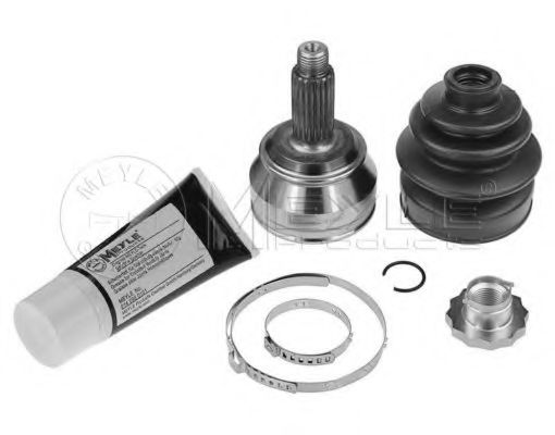 каре комплект, полуоска 100 498 0152