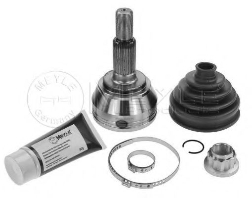 каре комплект, полуоска 100 498 0157