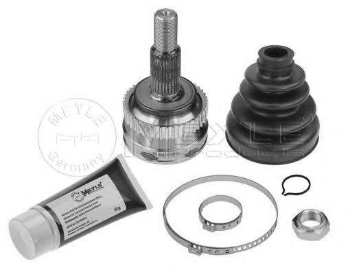 каре комплект, полуоска 16-14 498 0036