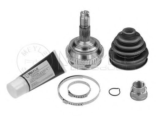 каре комплект, полуоска 214 498 0016