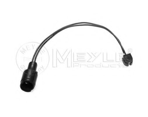 предупредителен контактен сензор, износване на накладките