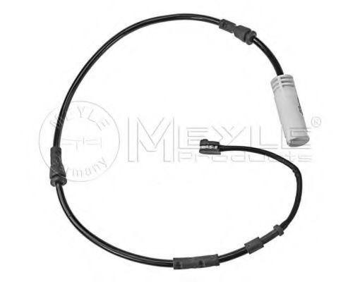 предупредителен контактен сензор, износване на накладките