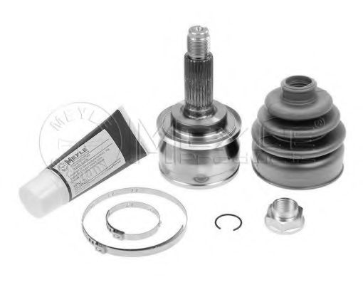 каре комплект, полуоска 34-14 498 0006