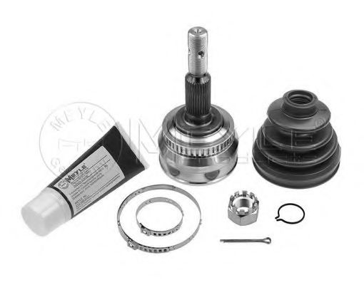 каре комплект, полуоска 614 498 0007