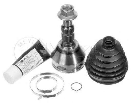 каре комплект, полуоска 614 498 0014