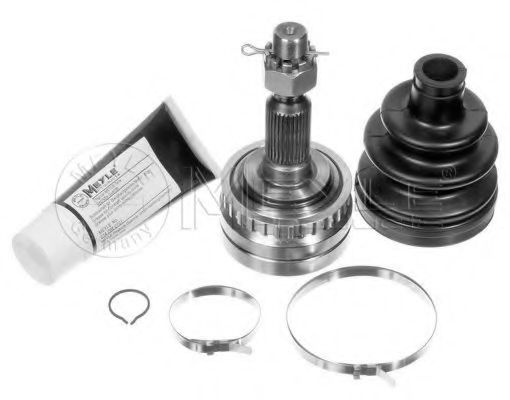 каре комплект, полуоска 614 498 0020