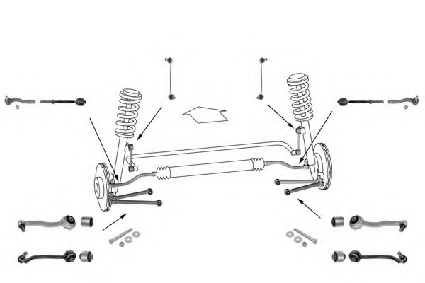 кормилно управление; окачване на колелото