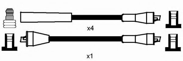 комплект запалителеи кабели 0772