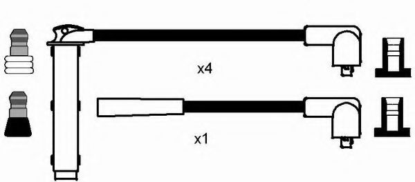 комплект запалителеи кабели 0890