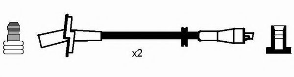 комплект запалителеи кабели 0660