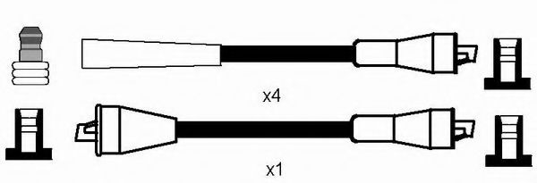 комплект запалителеи кабели 0661