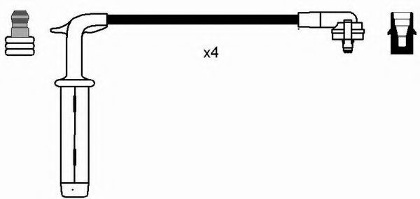комплект запалителеи кабели 8571