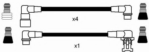 комплект запалителеи кабели 2993