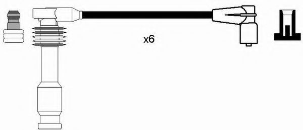 комплект запалителеи кабели 0820