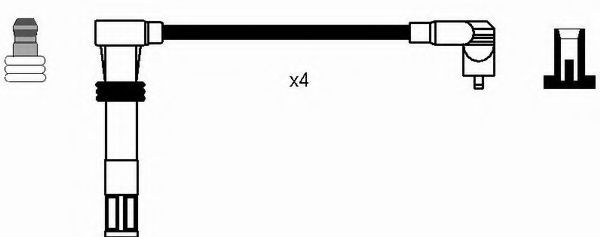 комплект запалителеи кабели 7306