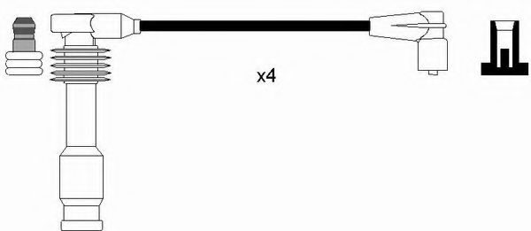 комплект запалителеи кабели 8458