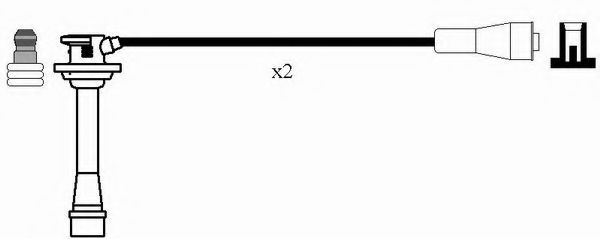 комплект запалителеи кабели 0717