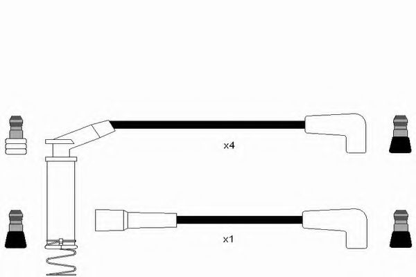 комплект запалителеи кабели 6990