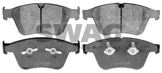 комплект спирачно феродо, дискови спирачки