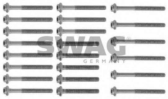 комплект болтове на капака на клап. (на цилиндровата глава) 10 91 0232