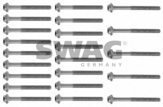 комплект болтове на капака на клап. (на цилиндровата глава) 10 91 0236