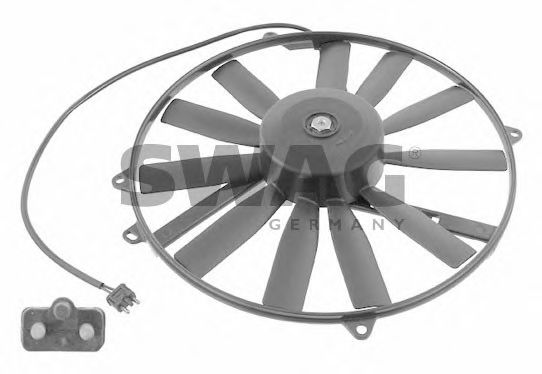 вентилатор, охлаждане на двигателя 10 91 2391