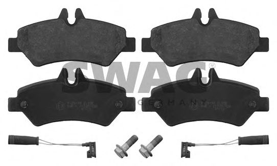 комплект спирачно феродо, дискови спирачки