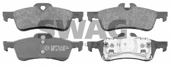 комплект спирачно феродо, дискови спирачки 11 91 6469