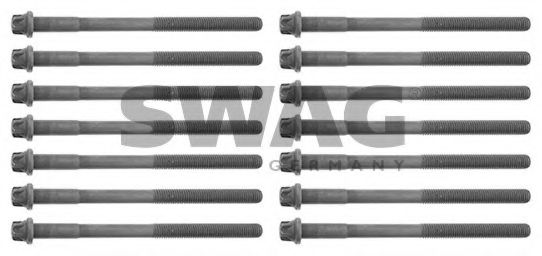комплект болтове на капака на клап. (на цилиндровата глава)