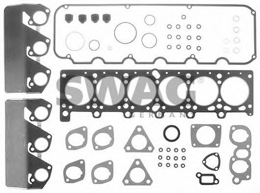 комплект гарнитури, цилиндрова глава