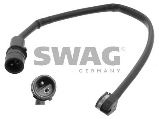 предупредителен контактен сензор, износване на накладките 20 93 3411