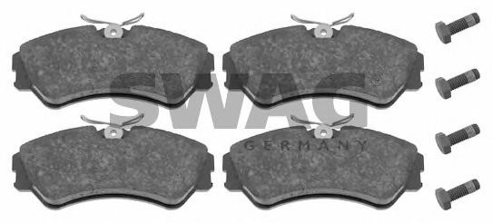 комплект спирачно феродо, дискови спирачки 30 91 6302