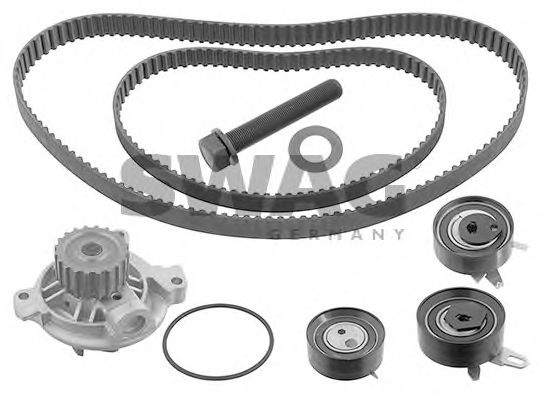 водна помпа+ к-кт ангренажен ремък 30 94 5121