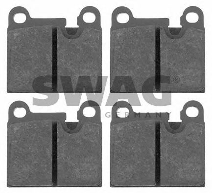 комплект спирачно феродо, дискови спирачки 38 91 6515