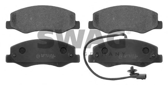 комплект спирачно феродо, дискови спирачки 60 91 6819