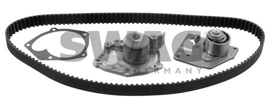 водна помпа+ к-кт ангренажен ремък 60 93 2734