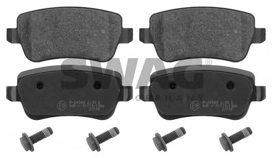 комплект спирачно феродо, дискови спирачки 70 91 6852