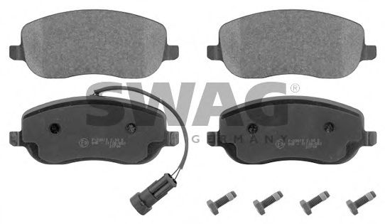 комплект спирачно феродо, дискови спирачки 70 91 6854