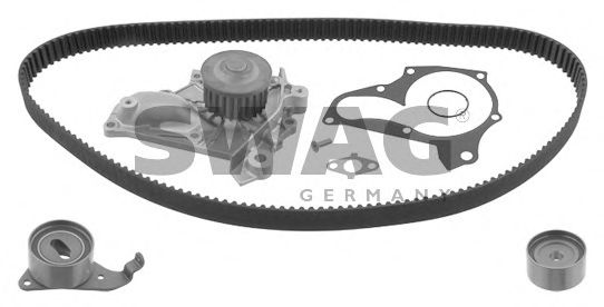 водна помпа+ к-кт ангренажен ремък 81 93 2823