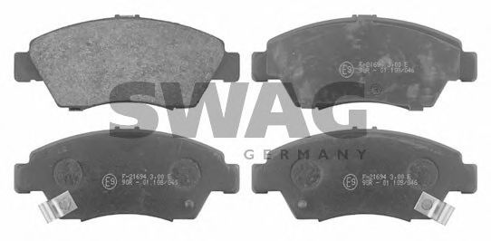 комплект спирачно феродо, дискови спирачки 85 91 6305