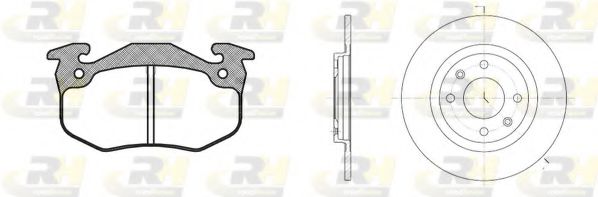 спирачен комплект, дискови спирачки